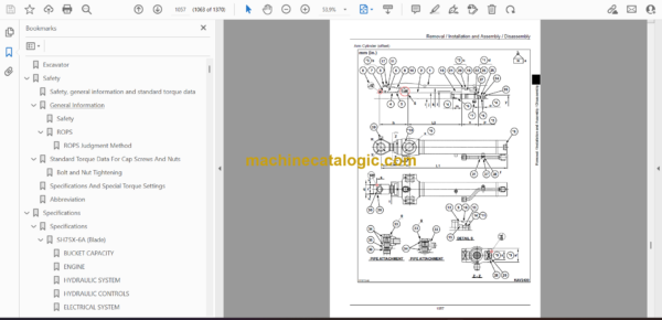 Sumitomo SH75X-6A, SH75XU-6A Hydraulic Excavator Service Manual (WLSM0756-04W) - Image 2