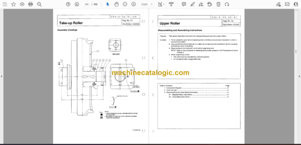Sumitomo SH400-3 Hydraulic Excavator Shop Manual (WLSM4003-00W) - Image 2