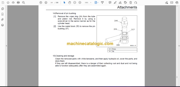 Sumitomo SH300-5 Hydraulic Excavator Service Text & Troubleshooting Manual & Shop Manual & Diagrams - Image 2