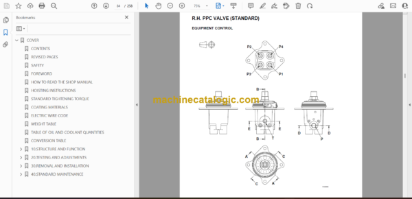 Komatsu SK714-5, SK815-5, SK815-5 Turbo Skid Steer Loader Shop Manual (WEBM005500) - Image 2