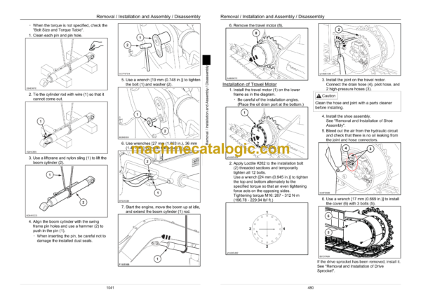 Sumitomo SH75X-6A, SH75XU-6A Hydraulic Excavator Service Manual (WLSM0756-04W) - Image 3