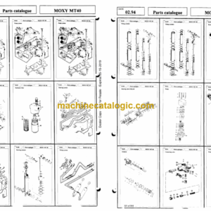 Doosan MT40 Articulated Dump Truck Parts Manual