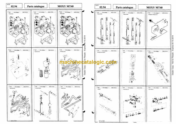 Doosan MT40 Articulated Dump Truck Parts Manual - Image 2