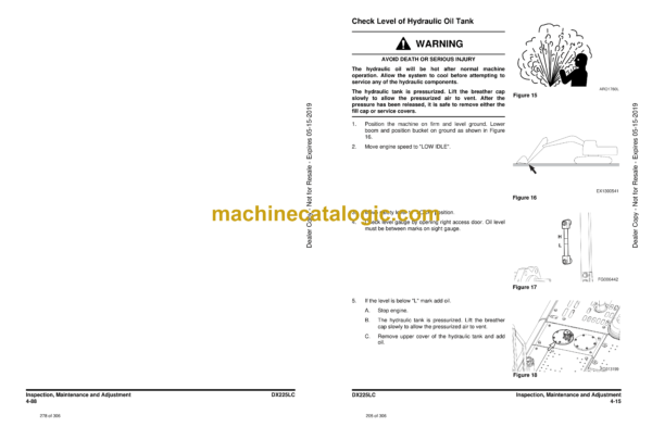 Doosan DX225LC Excavator Operation and Maintenance Manual (Serial Number 5001 and Up) - Image 3