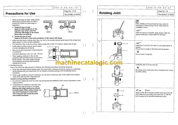 Sumitomo SH400-3 Hydraulic Excavator Shop Manual (WLSM4003-00W) - Image 3