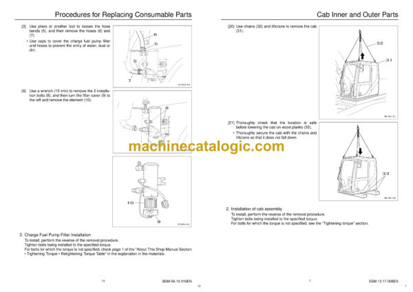 Sumitomo SH300-5 Hydraulic Excavator Service Text & Troubleshooting Manual & Shop Manual & Diagrams - Image 3