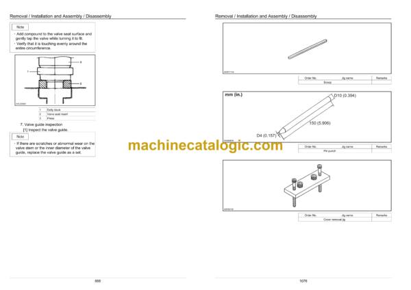 Sumitomo SH75X-6A, SH75XU-6A Hydraulic Excavator Service Manual (WLSM0756-04W) - Image 4