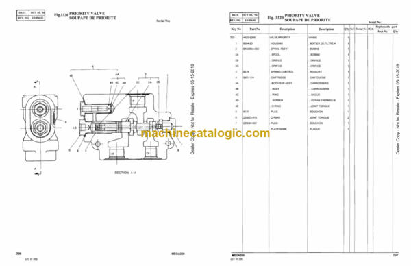 Doosan Mega 200 Wheel Loader Parts Manual (Serial Number 0001 and Up) - Image 4