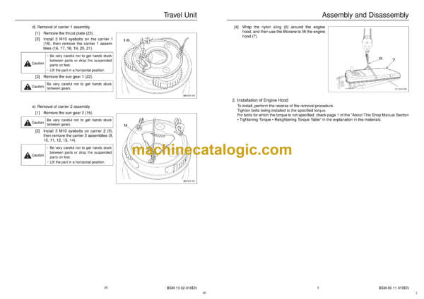 Sumitomo SH300-5 Hydraulic Excavator Service Text & Troubleshooting Manual & Shop Manual & Diagrams - Image 4