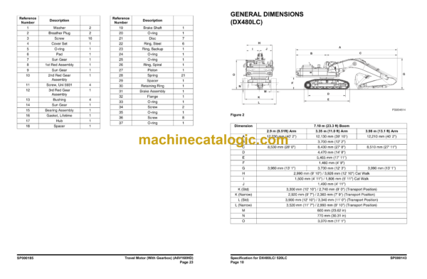 Doosan DX480LC, DX520LC Hydraulic Excavator Shop Manual (Serial Number 5001 and Up) - Image 4