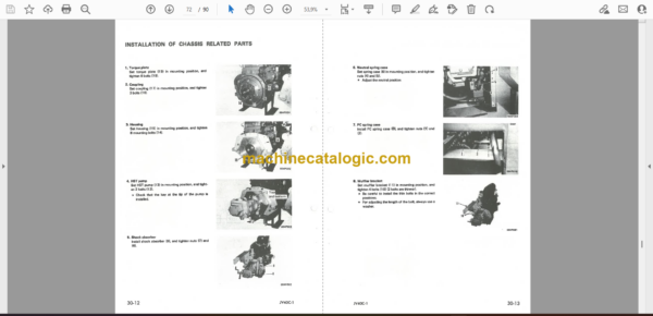 Komatsu JV40-1, JV40C-1 Vibration Roller Operation and Maintenance Manual (SEBM02580101) - Image 2