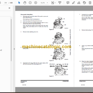 Doosan DX300MH-3 Hydraulic Excavator Shop Manual (Serial Number 1069)