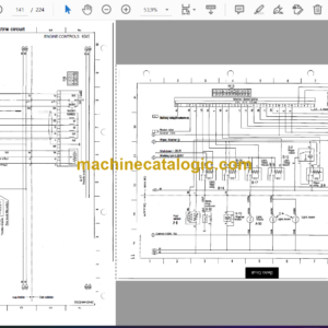 Sumitomo SH75U-2 Hydraulic Excavator Service Text & Wiring Diagrams