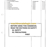 Sumitomo SH200-3, SH220-3 Hydraulic Excavator Service Manual (WLSM2203-00W)