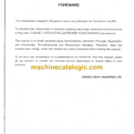 Doosan M400 Wheel Loader Shop Manual