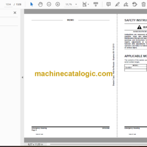 Doosan DX300 Crawler Excavator Shop Manual (Serial Number 5001 and Up)