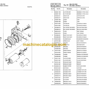 Doosan DH200W Wheeled Excavator Parts Manual (Serial Number 0001 and Up)