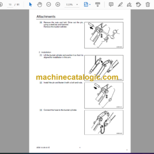 Sumitomo SH80-3B Hydraulic Excavator Shop Manual & Service Text