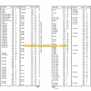Doosan S450-3 Excavator Parts Manual