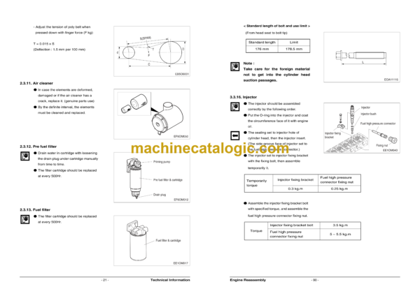 Doosan EENDV 110001 DV11 Engine Shop Manual - Image 3