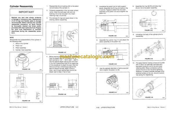 Daewoo Solar 280LC-3 Hydraulic Excavator Shop Manual (Serial Number 5445 and Up) - Image 2