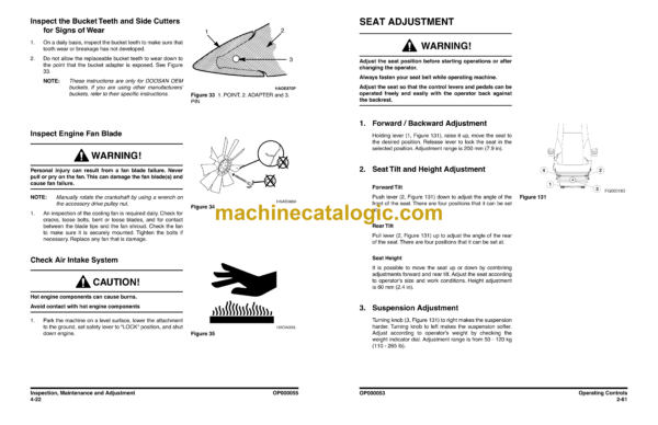 Doosan DX420LC Excavator Operation and Maintenance Manual (Serial Number 5001 and Up) - Image 4