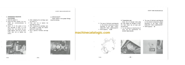 Komatsu JV100A, JV100WA, JV100WP-1 Vibration Roller Operation and Maintenance Manual (SEAM02650102) - Image 4