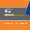 Doosan D1146, DC1146TI, DE08TIS Diesel Engine Shop Manual (65-99897-8056)