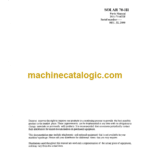 Daewoo Solar 70-3 Excavator Parts Manual