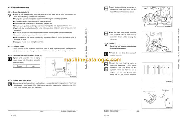 Doosan D1146, DC1146TI, DE08TIS Diesel Engine Shop Manual (65-99897-8056) - Image 2