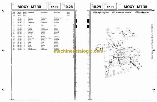 Doosan MT30 Articulated Dump Truck Parts Manual - Image 2