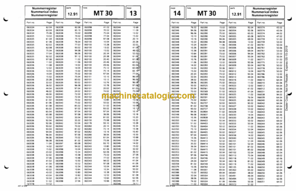 Doosan MT30 Articulated Dump Truck Parts Manual - Image 4