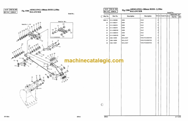 Daewoo Solar 70-3 Excavator Parts Manual - Image 3