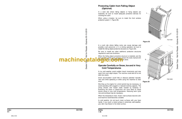 Doosan DX170W Wheeled Excavator Operation and Maintenance Manual (Serial Number 5001 and Up) - Image 4