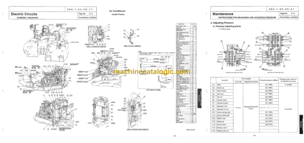Sumitomo SH80-3 Hydraulic Excavator Service Text & Wiring Diagrams - Image 4