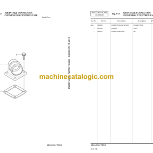 Doosan M500-V Wheel Loader Parts Manual (Serial Number 2001 and Up)