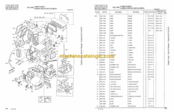 Doosan DH170 Excavator Parts Manual (Serial Number 0001 and UP) - Image 2