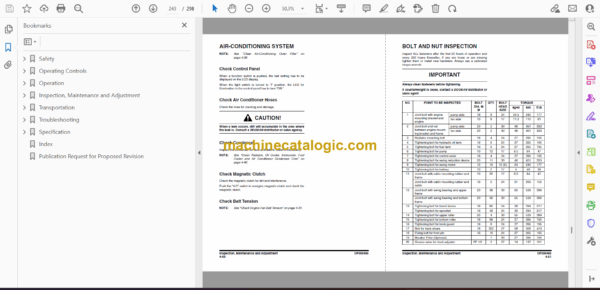 Doosan DX180LC Excavator Operation and Maintenance Manual (Serial Number 5001 and Up) - Image 4