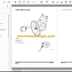Doosan DX490LC-3, DX530LC-3 Hydraulic Excavator Shop Manual (Serial Number 10001 and Up)