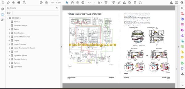 Doosan DX300LC-5 Hydraulic Excavator Shop Manual (Serial Number 1001 and Up) - Image 2