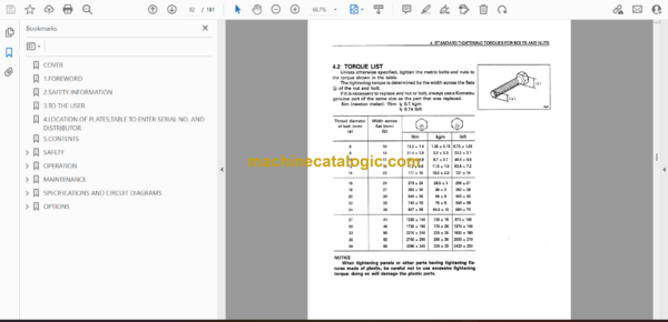 Komatsu BR300J-1, BR310JG-1 Mobile Crusher Operation and Maintenance Manual (SEAM004601) - Image 2