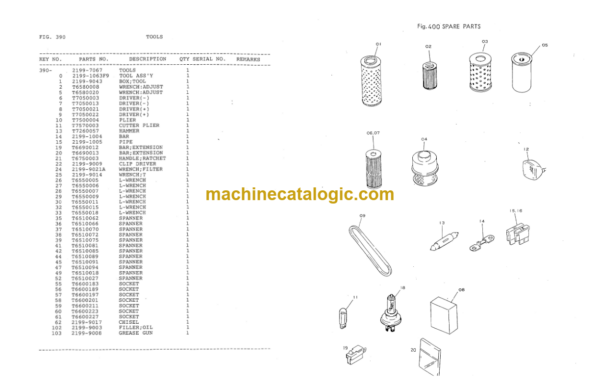 Daewoo DH220LC ED Excavator Parts Manual (Serial Number 0001 and Up) - Image 3