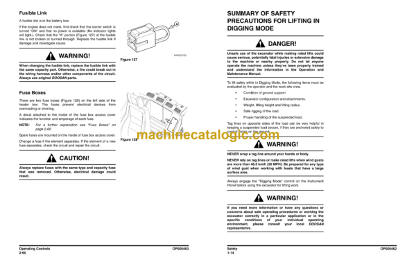 Doosan DX180LC Excavator Operation and Maintenance Manual (Serial Number 5001 and Up) - Image 2