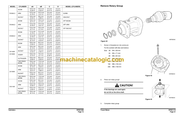 Doosan DX210W Wheeled Excavator Shop Manual (Serial Number 5001 thru 5765) - Image 3