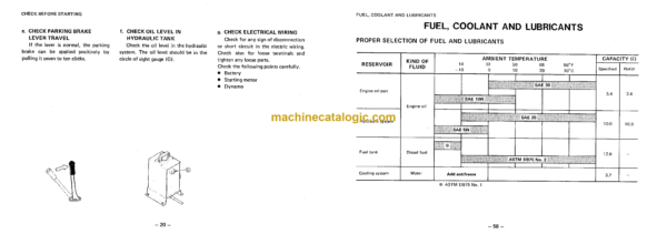 Komatsu JV28-1 Vibration Roller Operation and Maintenance Manual (SEAM02670100) - Image 4