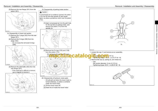 Sumitomo SH130-6, SH130LC-6 Hydraulic Excavator Service Manual (WLSM1306-00WNZ) - Image 4