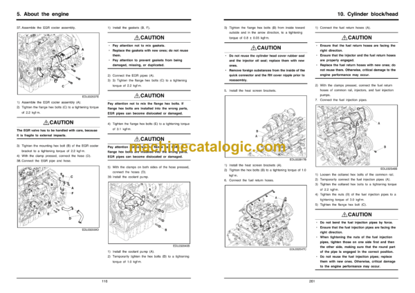 Doosan D34NAP SCR Diesel Engine Operation and Maintenance Manual (950106-01498) - Image 4