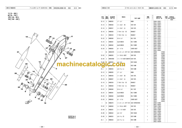 Sumitomo SH200-3 Hydraulic Excavator Full Parts Manual (WCLA200A31BH) - Image 3