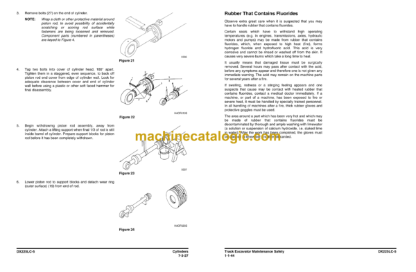 Doosan DX225LC-5 Hydraulic Excavator Shop Manual (Serial Number 1001 and Up) - Image 3
