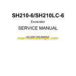 Sumitomo SH210-6, SH210LC-6 Hydraulic Excavator Service Manual (WLSM2106-00WNZ)